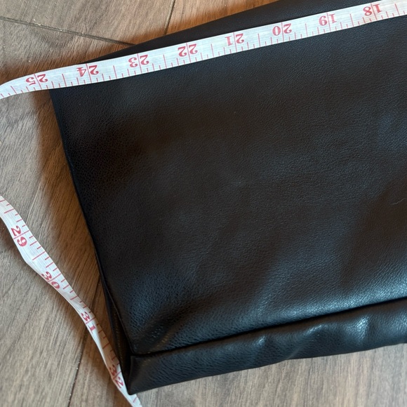 Rebecca Minkoff Black Faux Leather Belted Jacket - Picture 10 of 10